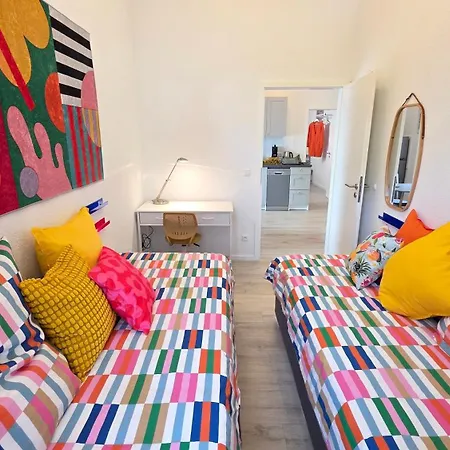 アパート Blumenhof Hbf ドゥイスブルグ